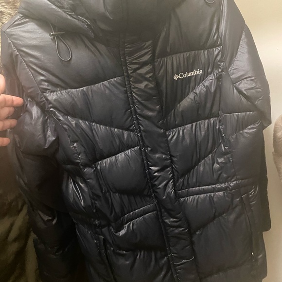 Columbia Black Quilted Puffer Jacket w Water-Resistant Finish BNWOT size Small - Picture 5 of 16